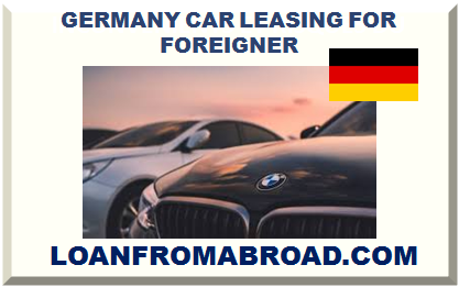GERMANY CAR LEASING FOR FOREIGNER